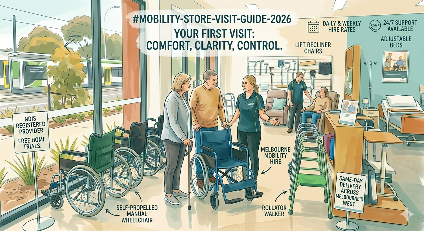 Mini Guide Mobility What to Expect When You Visit a Mobility Equipment Store: A First-Time ...