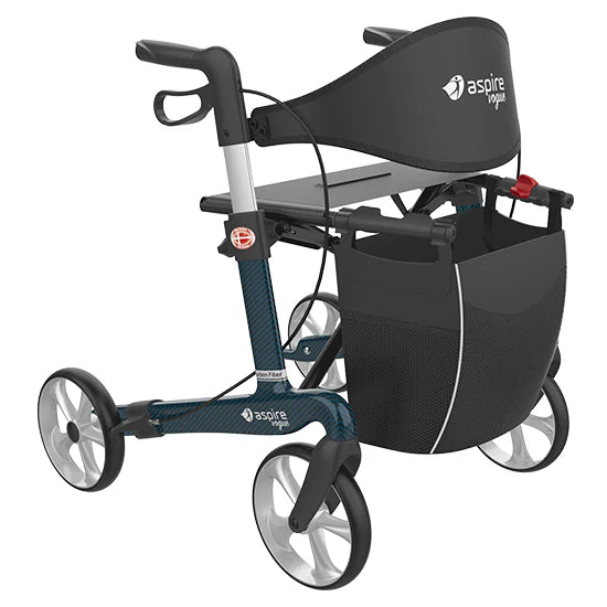 ASPIRE VOGUE CARBON FIBER 4-wheel rollator walker MELBOURNE VIC