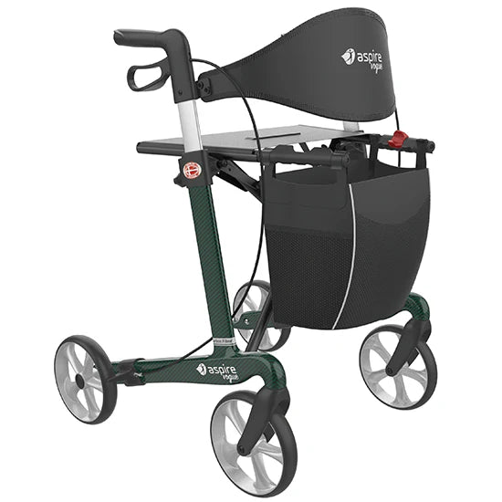 ASPIRE VOGUE CARBON FIBER 4-wheel rollator walker MELBOURNE