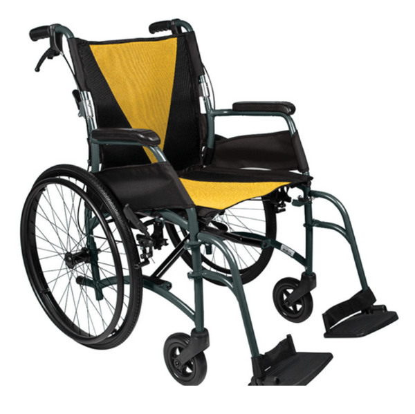 Aspire Vida Folding Wheelchair - Self Propelled-4size