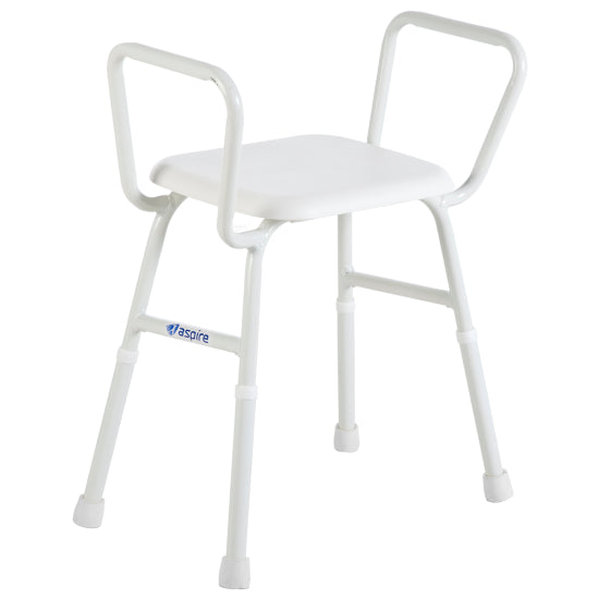 Aspire Shower Stool with Padded Seat shower chair