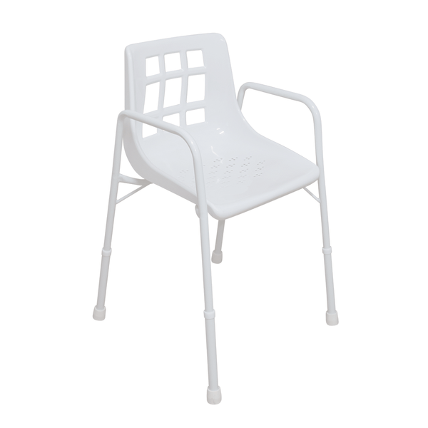 ASPIRE Shower Chair with Arms - Aluminium