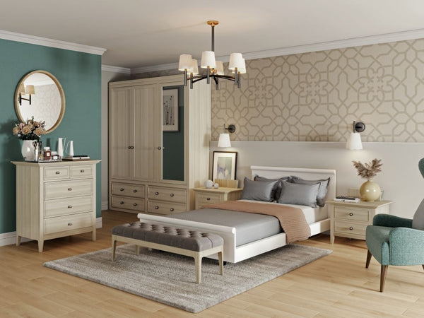 EMPRESA FLOORLINE BED - BENTO WHITE (2 sizes)