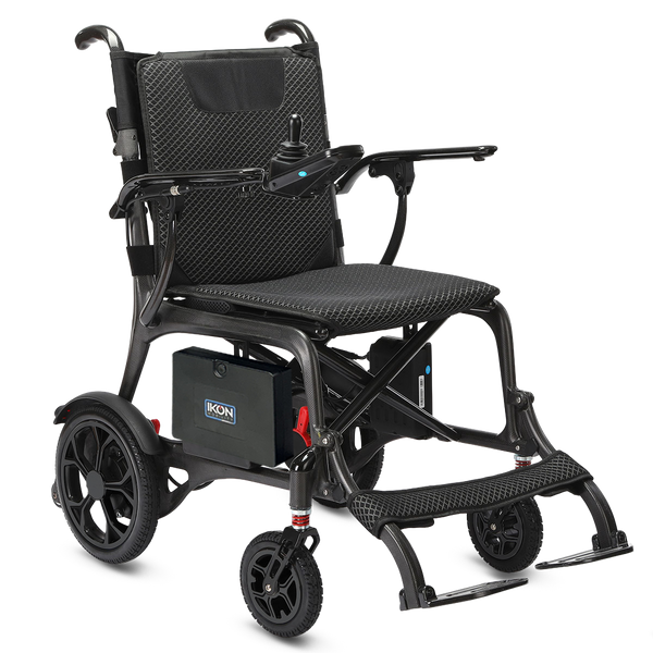 IKON ENDURO POWERLITE ELECTRIC WHEELCHAIR SIDE FOLDING