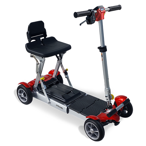 IKON E-TRAVEL Folding Ikon Mobility Scooter — Lightweight, Airline-Safe & Foldable