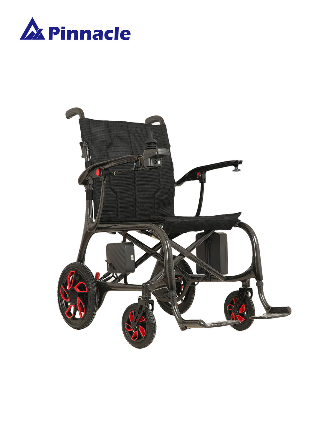 Pinnacle Carbon Fiber Featherlite Electric Wheelchair – ultra-lightweight folding power wheelchair with carbon fiber frame, compact design and portable mobility mobility aids melton