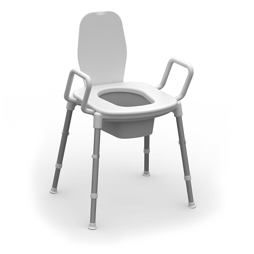 RG515 space saver toilet seat raiser over-toilet aid with adjustable height for safe bathroom support available in Caroline Springs.