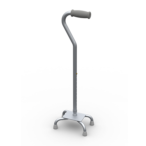 QUAD CANE OFFSET HANDLE STICK