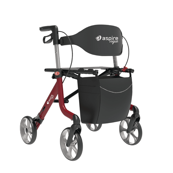 VOGUE LIGHTWEIGHT 2 - SEAT WALKER - Red/Champagne