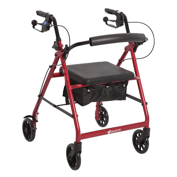 Aspire Classic 6 Seat Walker - Red