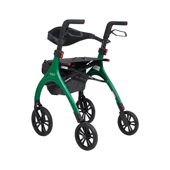 aspire oslo 4-wheel rollator walker deer park